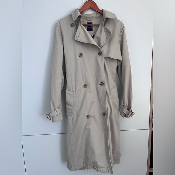 GAP Classic Camel/Khaki Trench - size XL - Picture 6 of 12